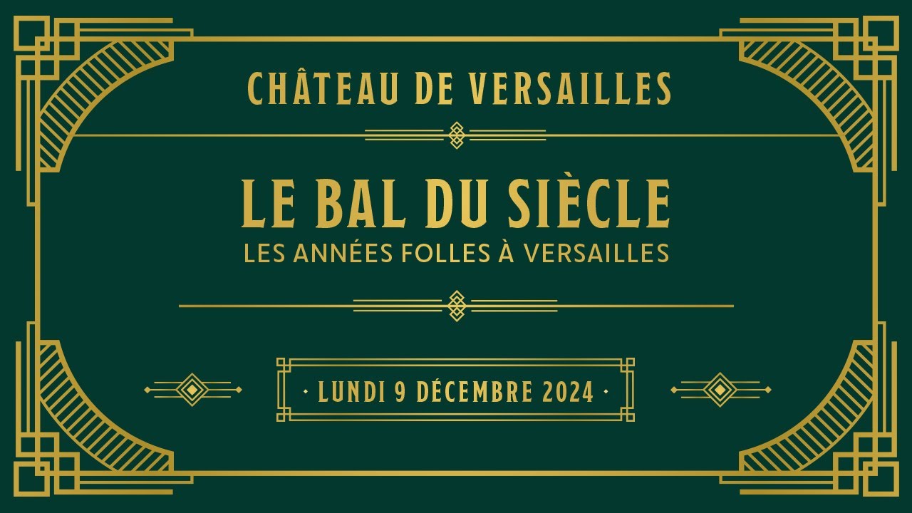 [Teaser] Le Bal du Siècle 2024 | Les Années Folles à Versailles 🥂
