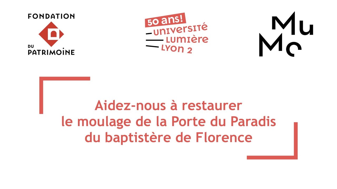 Aidez-nous à restaurer le moulage de la Porte du Paradis du baptistère de Florence