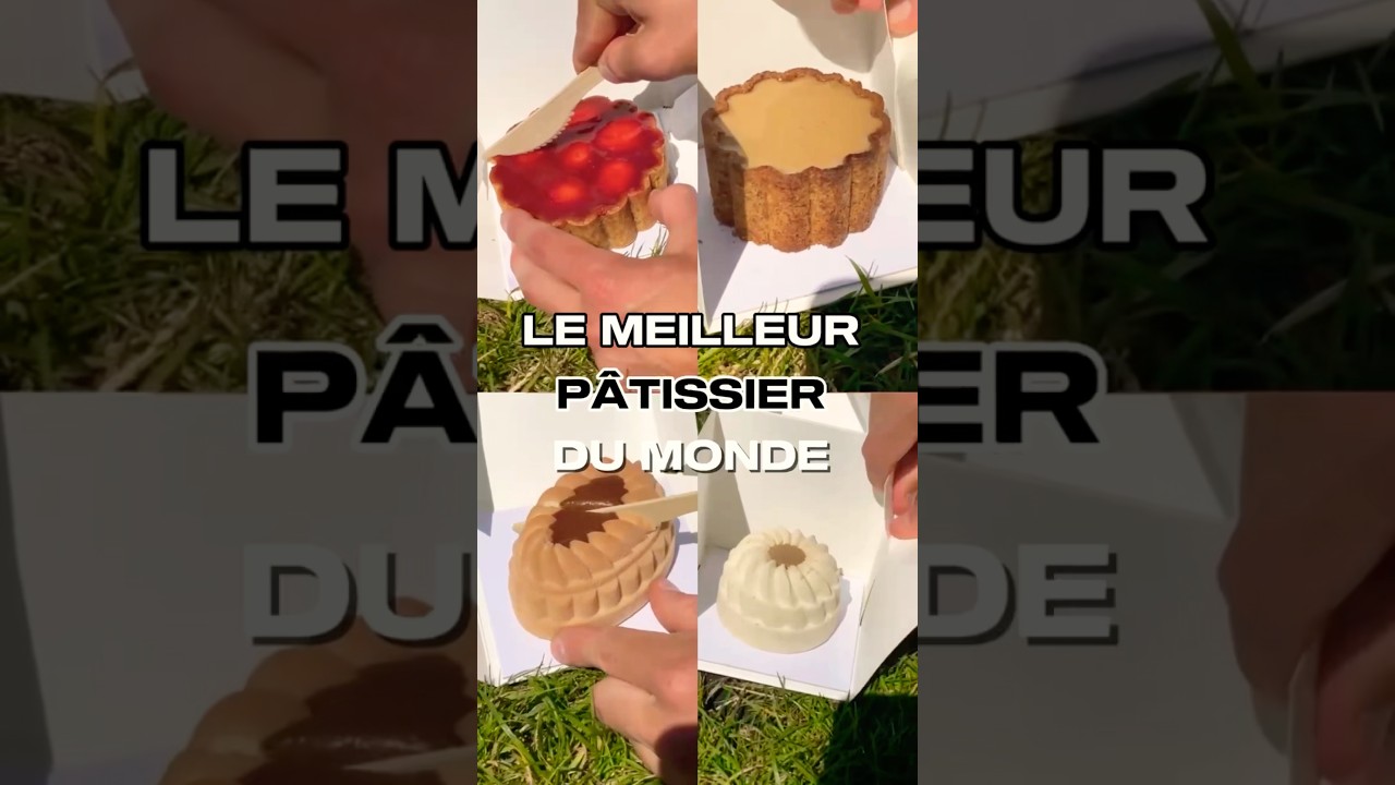 LES PÂTISSERIES DU MEILLEUR CHEF AU MONDE MAXIME FRÉDÉRIC #patisseries #food #maximefrederic