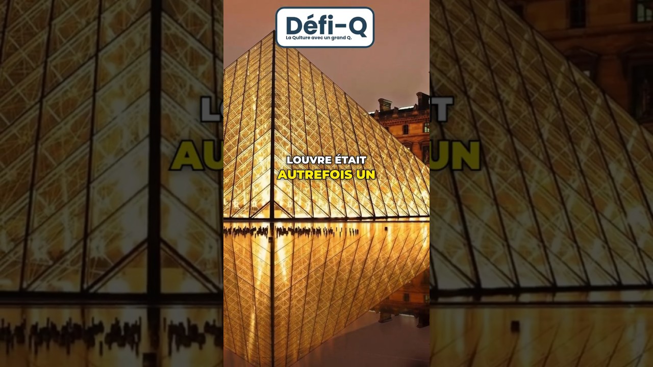 Quriosité ! - Le Louvre, d’un château-fort au plus grand musée du monde - #shorts #louvremuseum