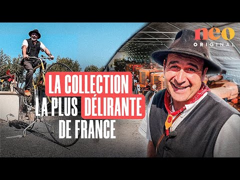 Benoît voyage dans le temps avec son musée de l’automobile