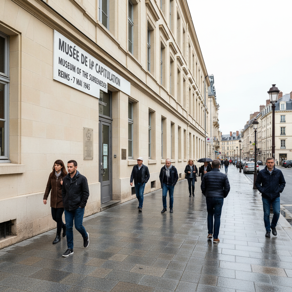 explorez le musée de la reddition à reims et revivez les événements marquants qui ont conduit à la fin dramatique de la seconde guerre mondiale.
