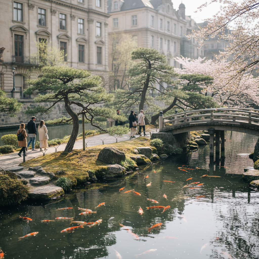 découvrez l'île de versailles, un jardin japonais paisible niché au cœur de la ville, idéal pour une escapade zen et authentique en pleine nature urbaine.