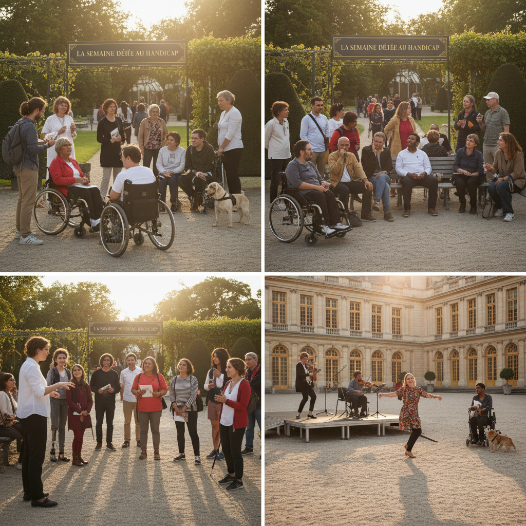 découvrez la semaine dédiée au handicap au château de versailles, un événement inclusif et culturel qui célèbre la diversité et l'accessibilité dans un cadre historique prestigieux.