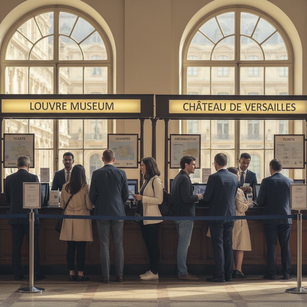 découvrez les nouvelles hausses des tarifs d'entrée pour les visiteurs non européens au louvre et au château de versailles, deux emblèmes culturels français.