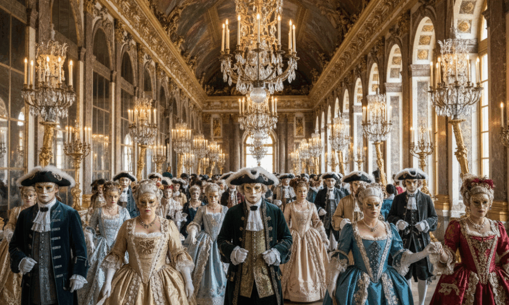 découvrez le somptueux bal masqué historique qui renaît au cœur du château de versailles, une expérience magique mêlant élégance et patrimoine royal.
