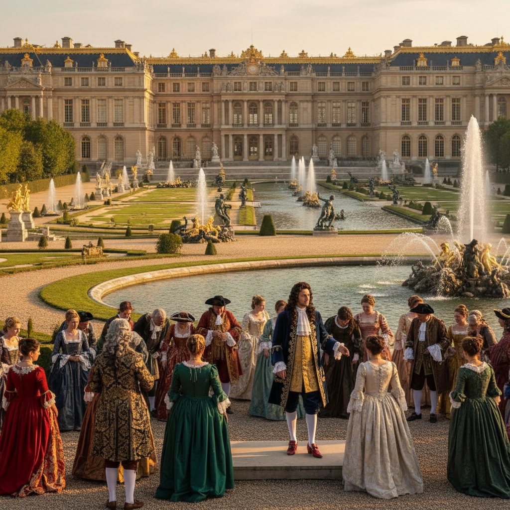 découvrez comment le château de versailles sous louis xiv symbolise le pouvoir absolu et le luxe royal à travers son architecture, ses jardins et son histoire emblématique.