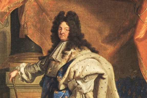 Illustration : Analyse visuelle et symbolique du Portrait de Louis XIV en costume de sacre — icônes, corps et mise en scène